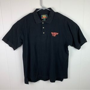Virginia Tech Polo Collegiate Team Black Men’s Extra Large